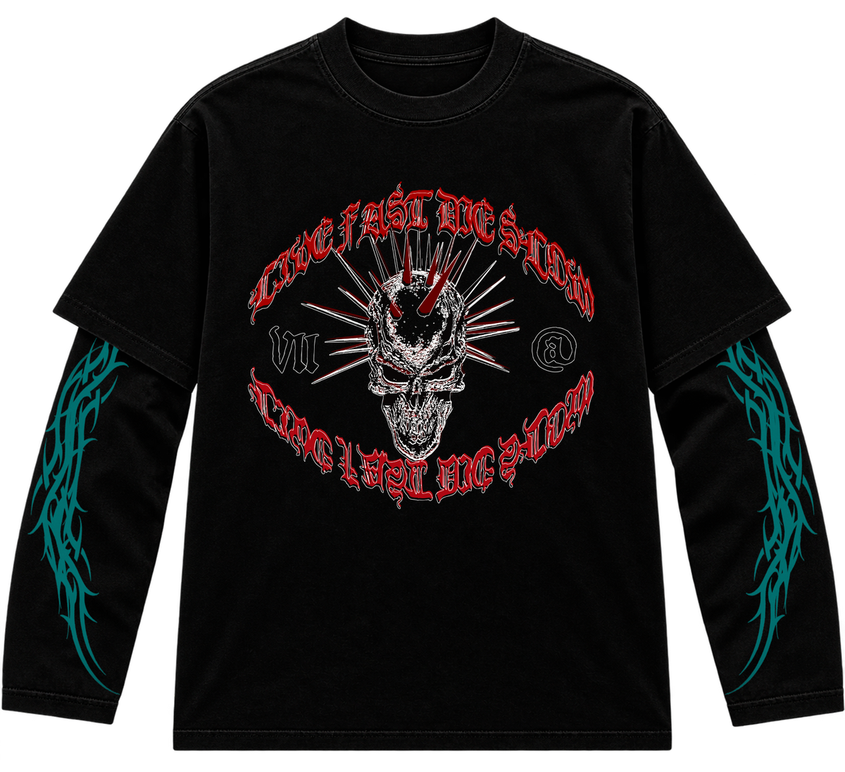 LIVE FAST DIE SLOW LONGSLEEVE