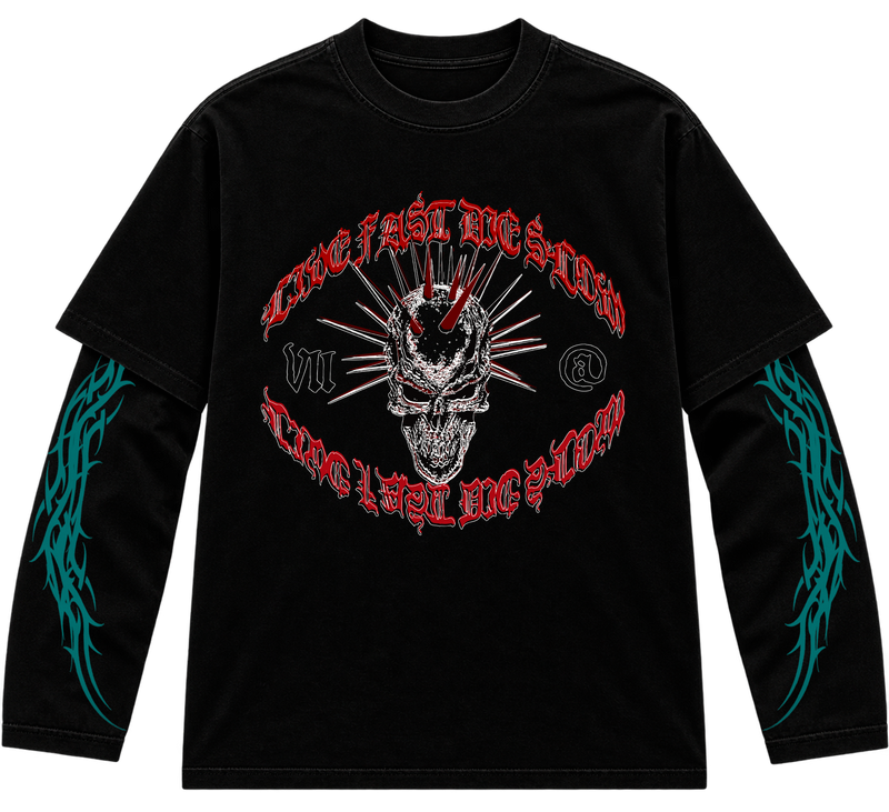LIVE FAST DIE SLOW LONGSLEEVE